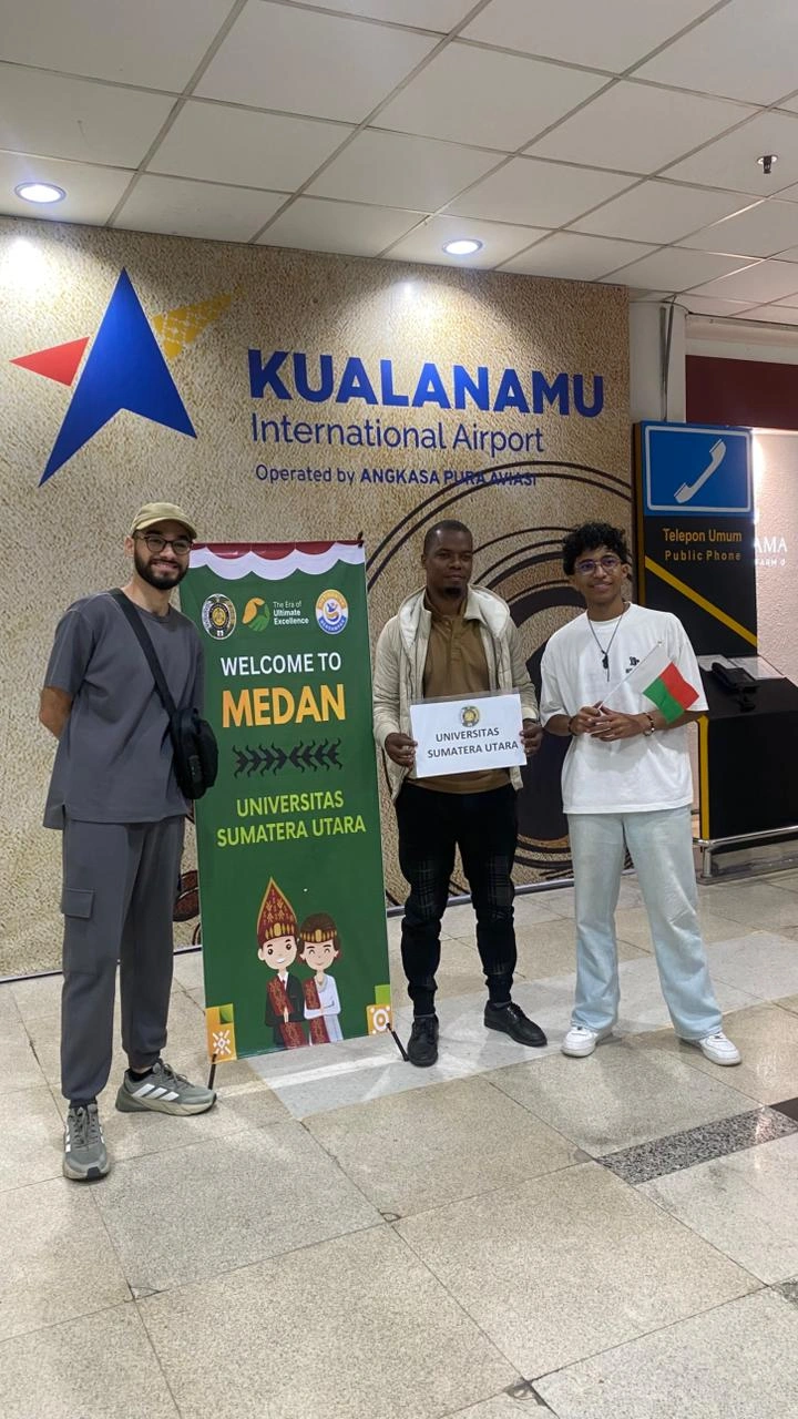Universitas Sumatera Utara Welcomes Three New KNB 2026 Scholarship Students